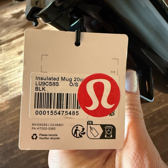 Lululemon Black hot/cold Tumbler - Picture 3 of 3